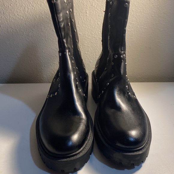 Zara Studded Ankle Boots{Good Condition} - Picture 4 of 8